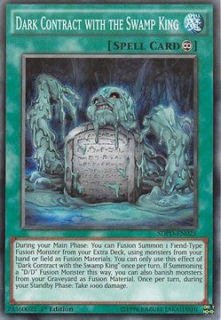 Dark Contract with the Swamp King⁣ - Structure Deck: Pendulum Domination⁣ (Common)⁣ [025]