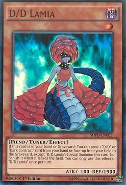 D/D Lamia⁣ - Structure Deck: Pendulum Domination⁣ (Super Rare)⁣ [005]