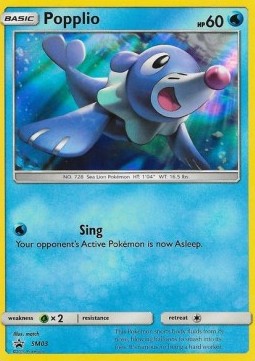 Popplio⁣ - SM Black Star Promos⁣ (Promo)⁣ [03]