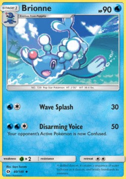 Brionne⁣ - Sun & Moon⁣ (Uncommon)⁣ [40]
