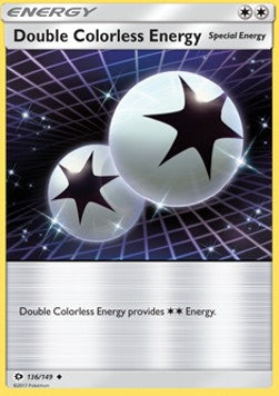 Double Colorless Energy⁣ - Sun & Moon⁣ (Uncommon)⁣ [136]