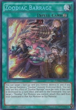 Zoodiac Barrage - Raging Tempest (Secret Rare) [RATE-059]