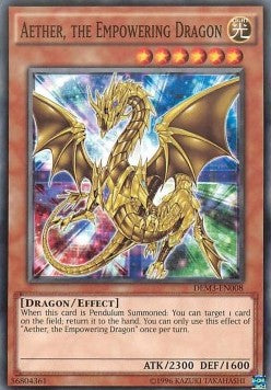 Aether, the Empowering Dragon⁣ - Demo Deck 2016⁣ (Common)⁣ [008]
