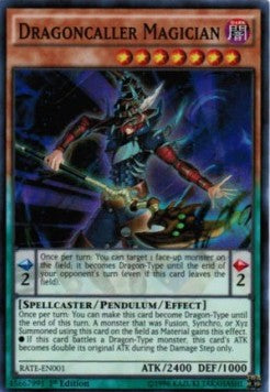 Dragoncaller Magician⁣ - Raging Tempest⁣ (Super Rare)⁣ [001]