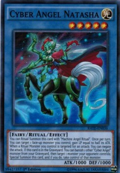 Cyber Angel Natasha⁣ - Raging Tempest⁣ (Super Rare)⁣ [036]