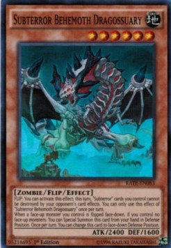 Subterror Behemoth Dragossuary⁣ - Raging Tempest⁣ (Super Rare)⁣ [083]