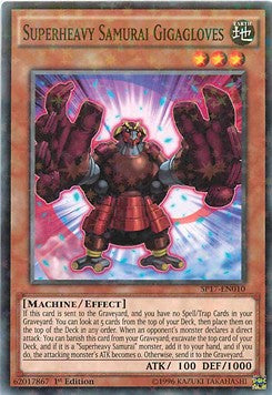 Superheavy Samurai Gigagloves (V.2 - Starfoil Rare)⁣ - Star Pack Battle Royal⁣ (Starfoil Rare)⁣ [010]