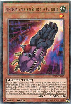 Superheavy Samurai Soulbuster Gauntlet (V.2 - Starfoil Rare)⁣ - Star Pack Battle Royal⁣ (Starfoil Rare)⁣ [012]