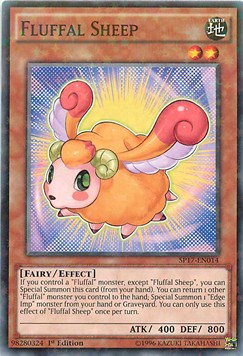 Fluffal Sheep (V.2 - Starfoil Rare) - Star Pack Battle Royal (Starfoil Rare) [SP17-014]