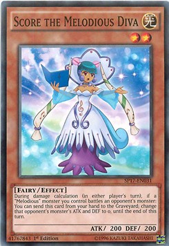 Score the Melodious Diva (V.1 - Common)⁣ - Star Pack Battle Royal⁣ (Common)⁣ [031]