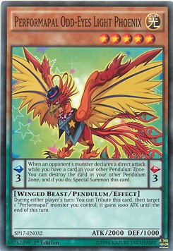 Performapal Odd-Eyes Light Phoenix (V.1 - Common)⁣ - Star Pack Battle Royal⁣ (Common)⁣ [032]