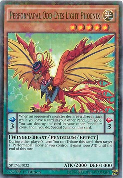 Performapal Odd-Eyes Light Phoenix (V.2 - Starfoil Rare)⁣ - Star Pack Battle Royal⁣ (Starfoil Rare)⁣ [032]