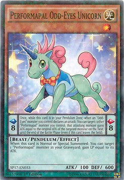 Performapal Odd-Eyes Unicorn (V.2 - Starfoil Rare)⁣ - Star Pack Battle Royal⁣ (Starfoil Rare)⁣ [033]