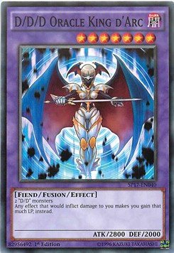 D/D/D Oracle King d'Arc (V.1 - Common)⁣ - Star Pack Battle Royal⁣ (Common)⁣ [040]