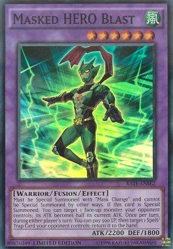 Masked HERO Blast⁣ - Raging Tempest⁣ (Super Rare)⁣ [SE2]