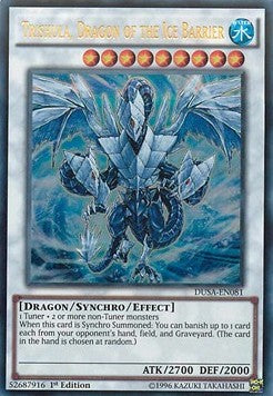Trishula, Dragon of the Ice Barrier⁣ - Duelist Saga⁣ (Ultra Rare)⁣ [081]