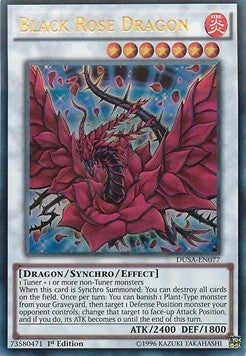 Black Rose Dragon⁣ - Duelist Saga⁣ (Ultra Rare)⁣ [077]