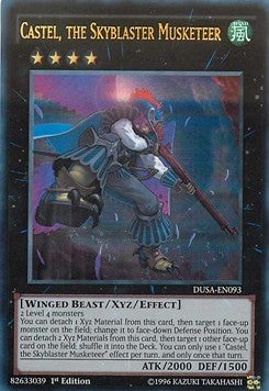 Castel, the Skyblaster Musketeer - Duelist Saga (Ultra Rare) [DUSA-093]