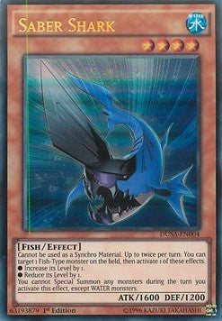 Saber Shark⁣ - Duelist Saga⁣ (Ultra Rare)⁣ [004]