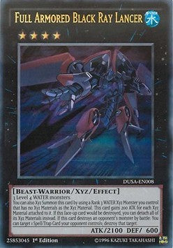 Full Armored Black Ray Lancer⁣ - Duelist Saga⁣ (Ultra Rare)⁣ [008]