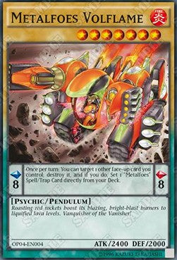 Metalfoes Volflame⁣ - OTS Tournament Pack 4⁣ (Super Rare)⁣ [004]