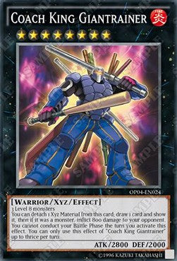 Coach King Giantrainer⁣ - OTS Tournament Pack 4⁣ (Common)⁣ [024]