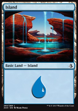 Island (V.4) - Amonkhet (Land) [AKH-260]