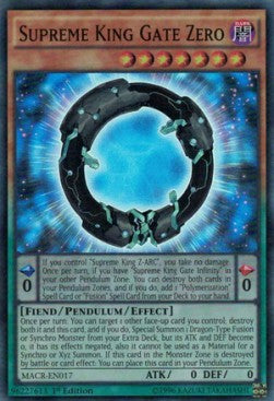 Supreme King Gate Zero⁣ - Maximum Crisis⁣ (Super Rare)⁣ [017]