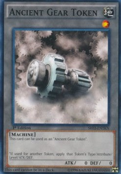 Ancient Gear Token⁣ - Structure Deck: Machine Reactor⁣ (Token)⁣ [TKN]