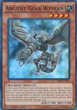 Ancient Gear Wyvern⁣ - Structure Deck: Machine Reactor⁣ (Super Rare)⁣ [003]