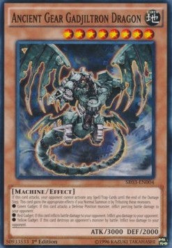 Ancient Gear Gadjiltron Dragon⁣ - Structure Deck: Machine Reactor⁣ (Common)⁣ [004]