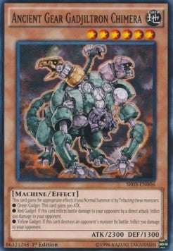 Ancient Gear Gadjiltron Chimera⁣ - Structure Deck: Machine Reactor⁣ (Common)⁣ [006]