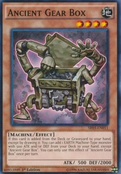 Ancient Gear Box⁣ - Structure Deck: Machine Reactor⁣ (Common)⁣ [011]