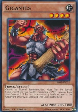 Gigantes⁣ - Structure Deck: Machine Reactor⁣ (Common)⁣ [016]