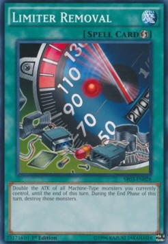 Limiter Removal⁣ - Structure Deck: Machine Reactor⁣ (Common)⁣ [028]
