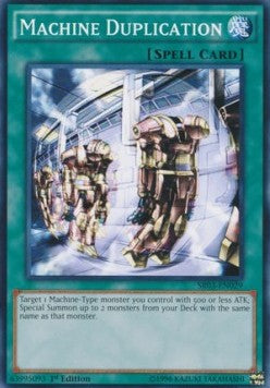Machine Duplication⁣ - Structure Deck: Machine Reactor⁣ (Common)⁣ [029]