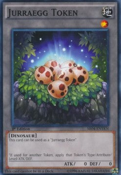 Jurraegg Token⁣ - Structure Deck: Dinosmasher's Fury⁣ (Token)⁣ [TKN]