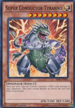 Super Conductor Tyranno⁣ - Structure Deck: Dinosmasher's Fury⁣ (Common)⁣ [005]