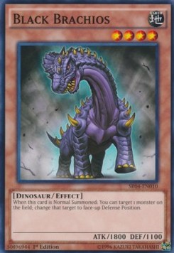 Black Brachios⁣ - Structure Deck: Dinosmasher's Fury⁣ (Common)⁣ [010]