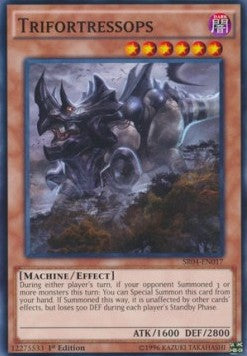 Trifortressops⁣ - Structure Deck: Dinosmasher's Fury⁣ (Common)⁣ [017]