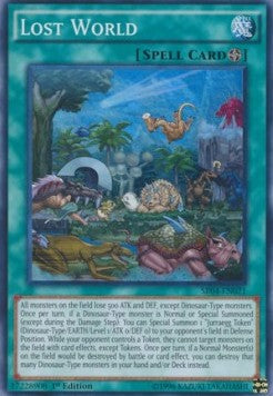 Lost World⁣ - Structure Deck: Dinosmasher's Fury⁣ (Super Rare)⁣ [021]