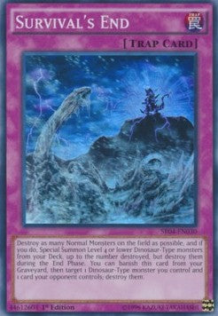 Survival's End⁣ - Structure Deck: Dinosmasher's Fury⁣ (Super Rare)⁣ [030]