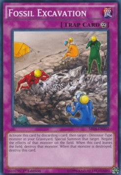 Fossil Excavation⁣ - Structure Deck: Dinosmasher's Fury⁣ (Common)⁣ [032]