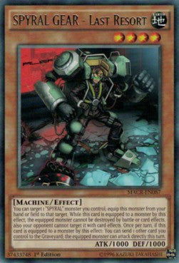 SPYRAL GEAR - Last Resort - Maximum Crisis (Rare) [MACR-087]