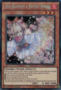 Ash Blossom & Joyous Spring⁣ - Maximum Crisis⁣ (Secret Rare)⁣ [036]