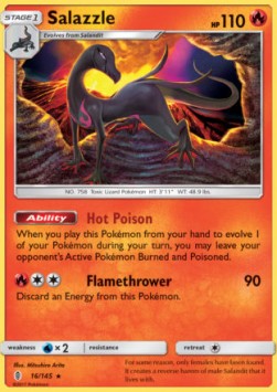 Salazzle⁣ - Guardians Rising⁣ (Rare)⁣ [16]