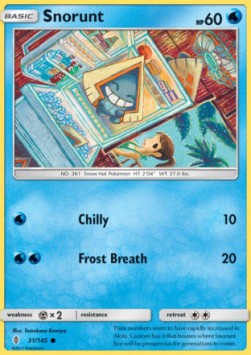 Snorunt⁣ - Guardians Rising⁣ (Common)⁣ [31]