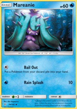 Mareanie⁣ - Guardians Rising⁣ (Uncommon)⁣ [39]