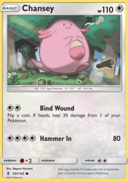 Chansey⁣ - Guardians Rising⁣ (Common)⁣ [101]
