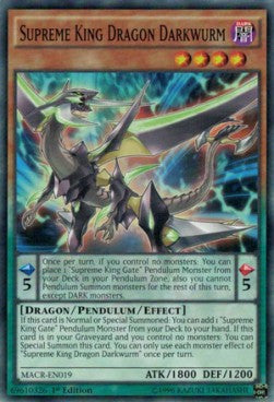 Supreme King Dragon Darkwurm⁣ - Maximum Crisis⁣ (Common)⁣ [019]
